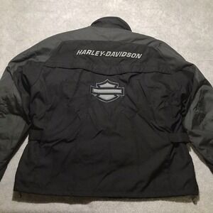 Vintage Harley Davidson Gore-Tex Jacket Men 97425-06VM Lined Motorcycle Coat 2XL